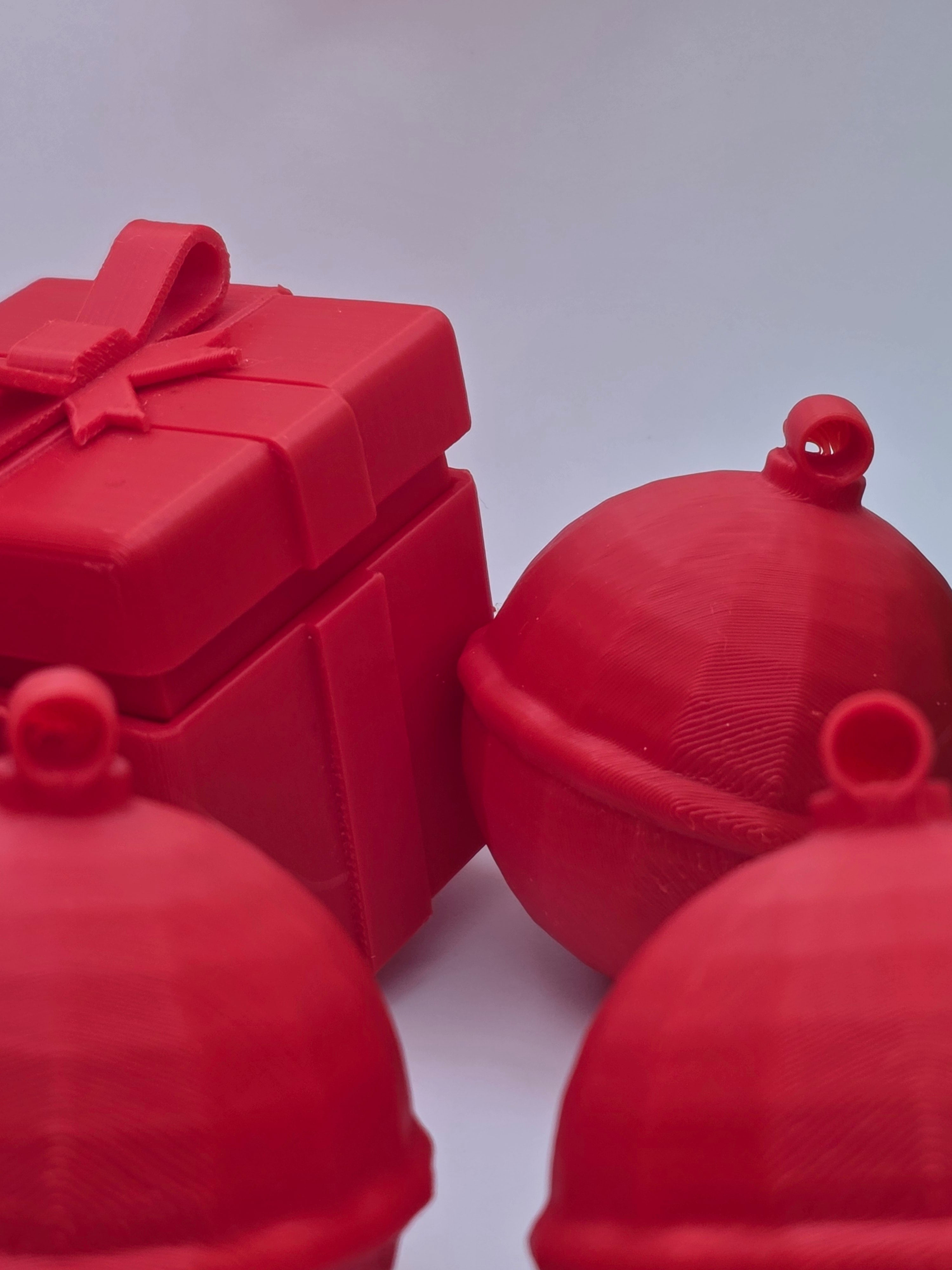 🎄 Boules de Noël imprimées en 3D – Lot de 25 – Livraison gratuite 18,99 €